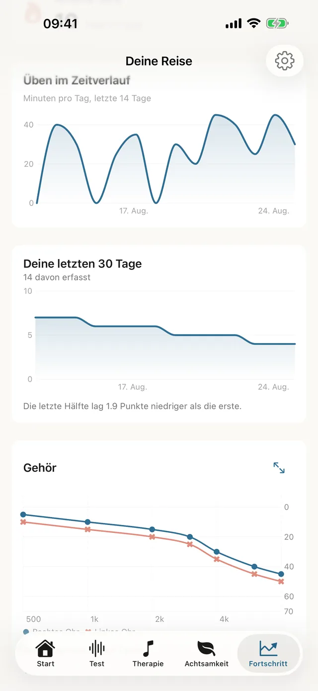 Tinnitus Haven Hörprofil