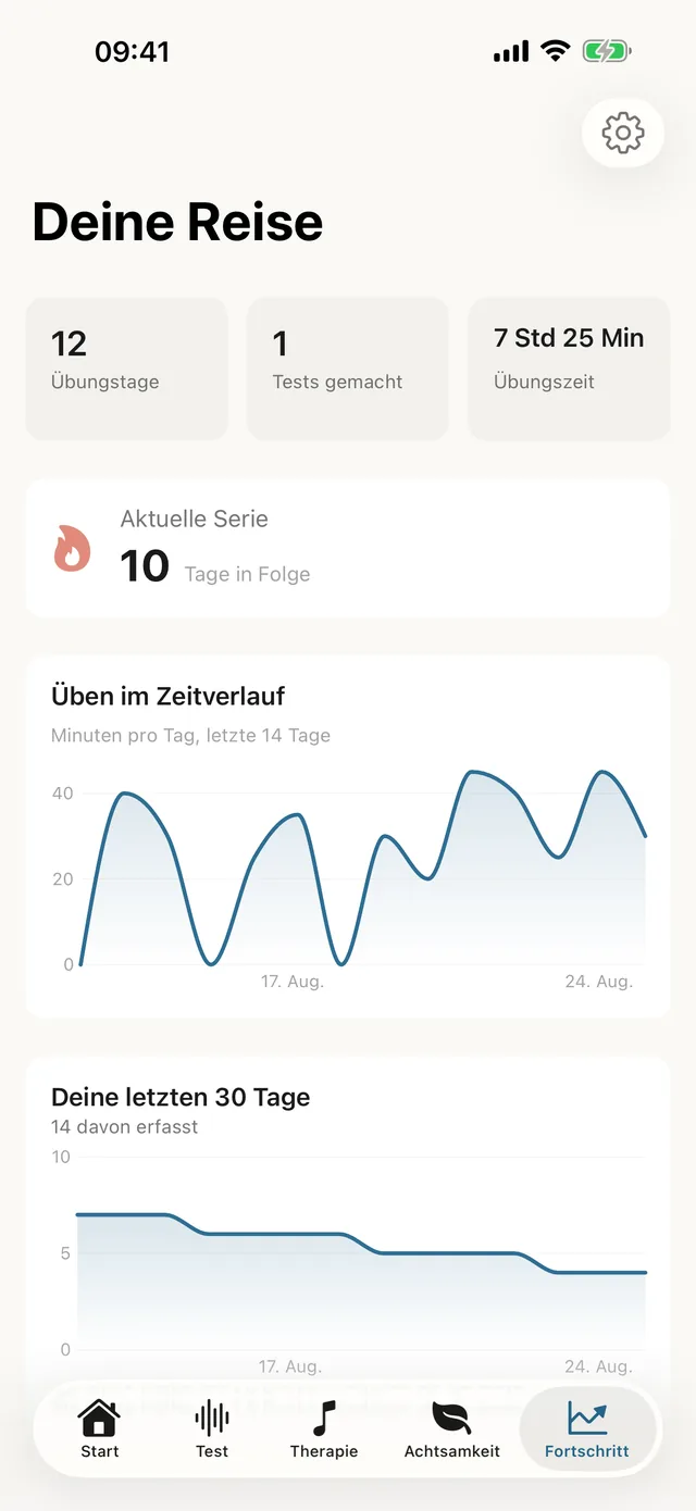 Tinnitus Haven — Einblick