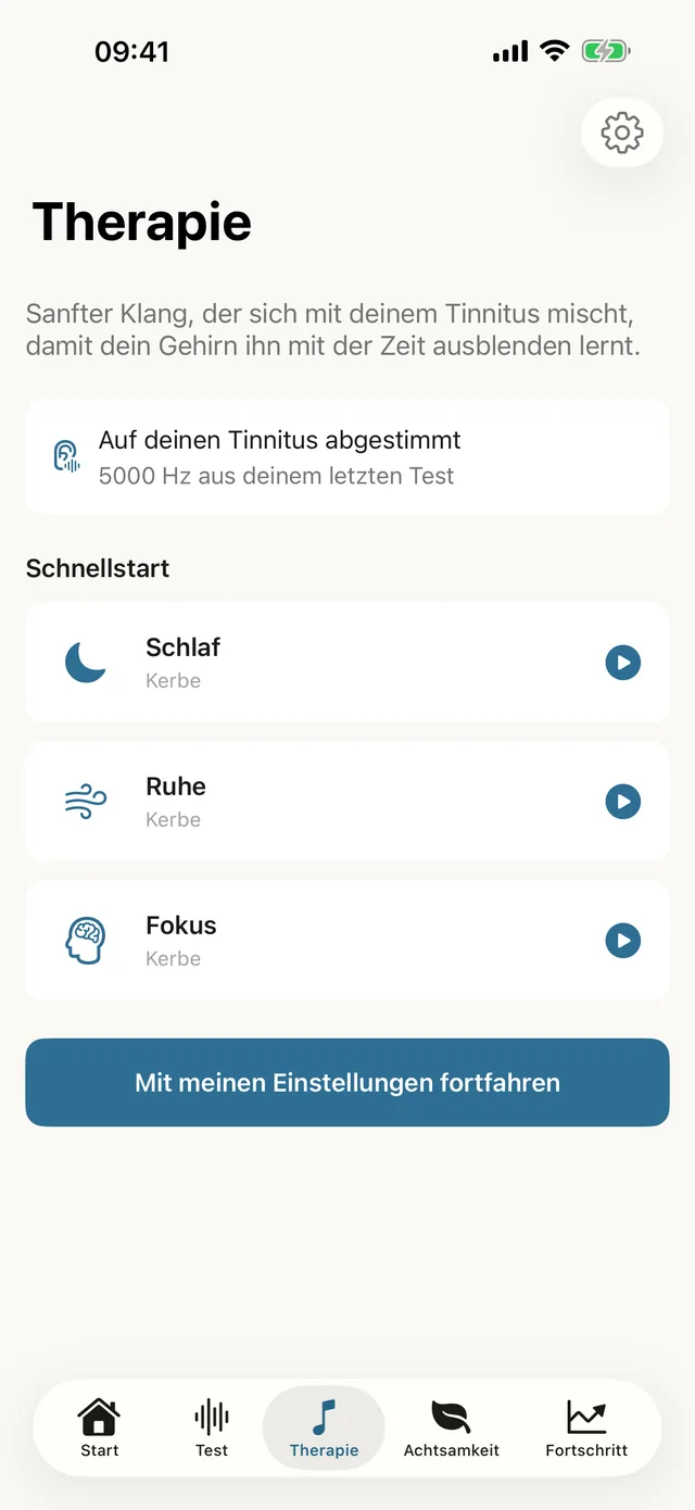 Tinnitus Haven Klangtherapie